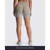 imageAoxjox Siren Workout Biker Shorts for Women Tummy Control High Waisted Hidden Scrunch Athletic Gym Yoga Short 5quot6quot7quotMink