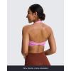 imageAoxjox Womens Workout Halter Sport Bras Fitness Rosie Bra Yoga Crop TankPrism Pink