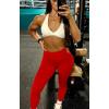 imageAoxjox Womens Workout Sports Bras Fitness Satara Low Impact Bra Yoga Crop TankA White