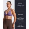 imageAoxjox Womens Workout Sports Bras Fitness Satara Low Impact Bra Yoga Crop TankChive Blossom