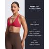 imageAoxjox Womens Workout Sports Bras Fitness Satara Low Impact Bra Yoga Crop TankLove Potion