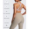 imageAoxjox Womens Workout Sports Bras Fitness Satara Low Impact Bra Yoga Crop TankPurple Heather