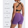 imageAoxjox Womens Workout Sports Bras Twist Front Fitness Training Gym Bra Yoga Crop Lola TankBlack