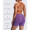 imageAoxjox Womens Workout Sports Bras Twist Front Fitness Training Gym Bra Yoga Crop Lola TankEarthy Brown