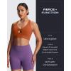 imageAoxjox Womens Workout Sports Bras Twist Front Fitness Training Gym Bra Yoga Crop Lola TankEarthy Brown
