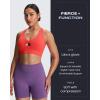 imageAoxjox Womens Workout Sports Bras Twist Front Fitness Training Gym Bra Yoga Crop Lola TankFiery Coral