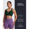 imageAoxjox Womens Workout Sports Bras Twist Front Fitness Training Gym Bra Yoga Crop Lola TankForest Green