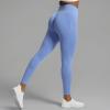 imageAoxjox Workout Seamless Leggings for Women High Waisted Fitness Yoga Contour Sculpt Pants 22quotPersian Blue