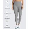 imageAoxjox High Waisted Workout Leggings for Women Trinity Yoga Pants 265quotA Grey