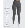 imageAoxjox High Waisted Workout Leggings for Women Trinity Yoga Pants 265quotBlackness Dot Printrun Small