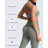 imageAoxjox Womens Define Sculpt Bandeau Bras Workout Curved Training Fitness Running Yoga Crop TankGrey