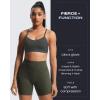 imageAoxjox Womens Workout Sports Bras Fitness Amor Low Impact Bra Yoga Crop TankIron Grey