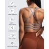 imageAoxjox Womens Workout Sports Bras Fitness Amor Low Impact Bra Yoga Crop TankLazuli