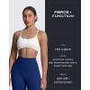 imageAoxjox Flare Leggings for Women Trinity Tummy Control High Waisted Wide Leg Yoga Pants 29quot31quot33quotBellwether Blue