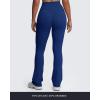 imageAoxjox Flare Leggings for Women Trinity Tummy Control High Waisted Wide Leg Yoga Pants 29quot31quot33quotBellwether Blue
