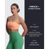 imageAoxjox Flare Leggings for Women Trinity Tummy Control High Waisted Wide Leg Yoga Pants 29quot31quot33quotBottle Green