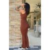 imageAoxjox Flare Leggings for Women Trinity Tummy Control High Waisted Wide Leg Yoga Pants 29quot31quot33quotCherry Mahogany