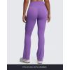 imageAoxjox Flare Leggings for Women Trinity Tummy Control High Waisted Wide Leg Yoga Pants 29quot31quot33quotChive Blossom