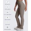 imageAoxjox Flare Leggings for Women Trinity Tummy Control High Waisted Wide Leg Yoga Pants 29quot31quot33quotDriftwood