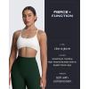 imageAoxjox Flare Leggings for Women Trinity Tummy Control High Waisted Wide Leg Yoga Pants 29quot31quot33quotForest Green