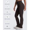 imageAoxjox Flare Leggings for Women Trinity Tummy Control High Waisted Wide Leg Yoga Pants 29quot31quot33quotMulch