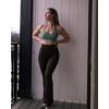 imageAoxjox Flare Leggings for Women Trinity Tummy Control High Waisted Wide Leg Yoga Pants 29quot31quot33quotMulch