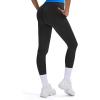 imageAoxjox Womens Impact Seamless Workout Leggings Hidden Scrunch Butt Lifting Low Waist Yoga Pants 26quotBlack Run Small  Size Up