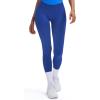 imageAoxjox Womens Impact Seamless Workout Leggings Hidden Scrunch Butt Lifting Low Waist Yoga Pants 26quotDeep Sea Run Small  Size Up