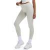 imageAoxjox Womens Impact Seamless Workout Leggings Hidden Scrunch Butt Lifting Low Waist Yoga Pants 26quotFeather Beige Run Small  Size Up