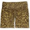 imageAoxjox Seamless Camo Scrunch Workout Biker Shorts for Women Tummy Control High Waisted Athletic Gym Running Yoga Short 5quotBrown Camo