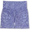 imageAoxjox Seamless Camo Scrunch Workout Biker Shorts for Women Tummy Control High Waisted Athletic Gym Running Yoga Short 5quotPeriwinkle Camo
