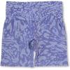 imageAoxjox Seamless Camo Scrunch Workout Biker Shorts for Women Tummy Control High Waisted Athletic Gym Running Yoga Short 5quotPeriwinkle Camo