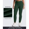 imageAoxjox Womens Impact Seamless Workout Leggings Hidden Scrunch Butt Lifting Low Waist Yoga Pants 24quot26quotDark Green