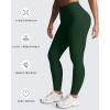 imageAoxjox Womens Impact Seamless Workout Leggings Hidden Scrunch Butt Lifting Low Waist Yoga Pants 24quot26quotDark Green