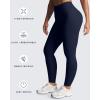 imageAoxjox Womens Impact Seamless Workout Leggings Hidden Scrunch Butt Lifting Low Waist Yoga Pants 24quot26quotDark Navy