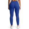 imageAoxjox Womens Impact Seamless Workout Leggings Hidden Scrunch Butt Lifting Low Waist Yoga Pants 24quot26quotDeep Sea