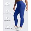 imageAoxjox Womens Impact Seamless Workout Leggings Hidden Scrunch Butt Lifting Low Waist Yoga Pants 24quot26quotDeep Sea