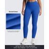 imageAoxjox Womens Impact Seamless Workout Leggings Hidden Scrunch Butt Lifting Low Waist Yoga Pants 24quot26quotGalaxy Blue