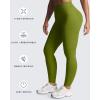 imageAoxjox Womens Impact Seamless Workout Leggings Hidden Scrunch Butt Lifting Low Waist Yoga Pants 24quot26quotMeadow Green
