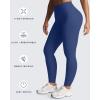 imageAoxjox Womens Impact Seamless Workout Leggings Hidden Scrunch Butt Lifting Low Waist Yoga Pants 24quot26quotNavy