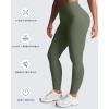 imageAoxjox Womens Impact Seamless Workout Leggings Hidden Scrunch Butt Lifting Low Waist Yoga Pants 24quot26quotOlive Grey