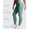 imageAoxjox Womens Impact Seamless Workout Leggings Hidden Scrunch Butt Lifting Low Waist Yoga Pants 24quot26quotPistachio