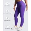 imageAoxjox Womens Impact Seamless Workout Leggings Hidden Scrunch Butt Lifting Low Waist Yoga Pants 24quot26quotVibrant Violet