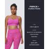imageAoxjox Womens High Waist Seamless Camo Scrunch Legging Knit Workout Yoga Pants 23quotShelly Pink Camo