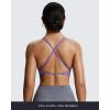 imageAoxjox Womens Workout Sports Bras Fitness Sienna Low Impact Bra Yoga Crop TankChive Blossom