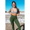 imageAoxjox Womens Workout Sports Bras Fitness Sienna Low Impact Bra Yoga Crop TankGrey