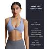 imageAoxjox Womens Workout Sports Bras Fitness Sienna Low Impact Bra Yoga Crop TankLazuli