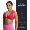 imageAoxjox Womens Workout Sports Bras Fitness Sienna Low Impact Bra Yoga Crop TankLove Potion