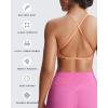 imageAoxjox Womens Workout Sports Bras Fitness Sienna Low Impact Bra Yoga Crop TankPapaya