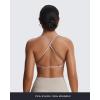 imageAoxjox Womens Workout Sports Bras Fitness Sienna Low Impact Bra Yoga Crop TankWoodrose